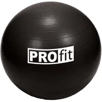 Profit gym ball 55Cm black with pump Dk2102 Dk2102Na
