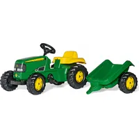 rollyKid John Deere pedāļu traktors ar piekabi 2-5 gadi 012190