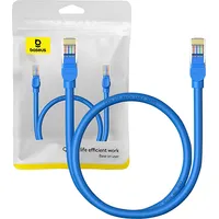 Round Cable Baseus Ethernet Rj45, Cat.6, 0,5M Blue B00133204311-00
