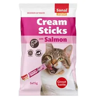 Sanal Nl Cream Sticks Salmon, 5X15G - krēms ar lasi Art964637