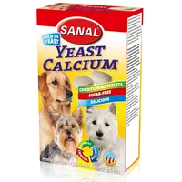 Sanal Nl Yeast Calcium, 100G - rauga un kalcija vitamīni suņiem Art964051