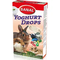 Sanal Nl Yoghurt Drops, 45G - multivitamīnu kārums ar jogurtu grauzējiem Art964681
