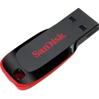 Sandisk Cruzer Blade Usb flash drive 128 Gb Type-A 2.0 Black, Red Sdcz50-128G-B35