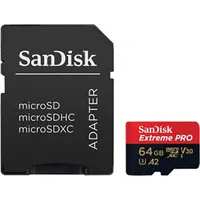 Sandisk Extreme Pro 64 Gb Microsdxc Uhs-I Class 10 Sdsqxcu-064G-Gn6Ma