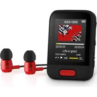 Sencor Sfp 7716 Bk Bluetooth Mp3 Mp4 1.8 inch 16Gb, Clip , Fm radio, Microsd