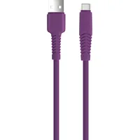 Setty cable Usb - Usb-C 1,5 m 2,1A Ksa-C-1.5219 purple Gsm169856