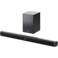 Sharp Ht-Sbw202 2.1 Soundbar with Wireless Subwoofer for Tv above 40, Hdmi Arc/Cec, Aux-In, Optical, Bluetooth, 92Cm, Black