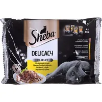 Sheba Delicacy in Jelly Chicken Flavors 4 x 85 g Art1629428