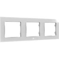 Shelly Switch frame triple White Frame3White