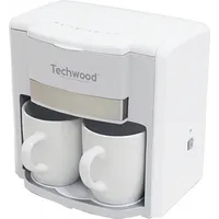 Techwood 2 cup pour-over coffee maker Black Tca-202
