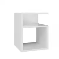 Top E Shop Tini bedside table 30X30X40 cm, white Biel