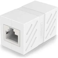 Ugreen Ethernet Rj45 paplašinājuma adapteris 8P 8C, Cat.7, Utp Balts 20311