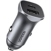 Ugreen Usb Car Charger Type C  24W Power Delivery Quick Charge gray 30780 30780-Ugreen