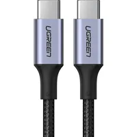 Ugreen Usb Type C - charging data cable Power Delivery 100W Quick Charge Fcp 5A 3M gray 90120 Us316 90120-Ugreen