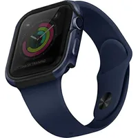 Uniq etui Valencia Apple Watch Series 4 5 6 Se 40Mm. niebieski atlantic blue Uniq-40Mm-Valblu