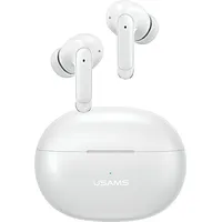 Usams Słuchawki Bluetooth 5.3 Tws X-Don Series Dual mic Enc bezprzewodowe biały white Bhuxd02 Usams-Xd18