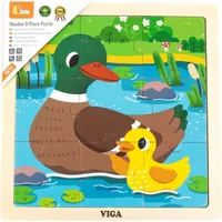 Viga Handy Wooden Duck Puzzle 9 elementi 44621