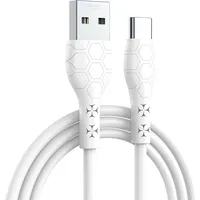 Xo cable Nb240 Usb - Usb-C 1,0M 2,4A white Nb240Wh