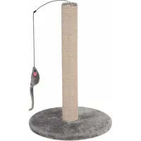 Zolux Cat scratching post with toy - grey 504048Gri