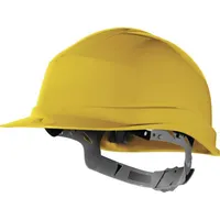 Safety helmet, Yelllow manual adjustment Zircon, Delta Plus Zirc1JaDel