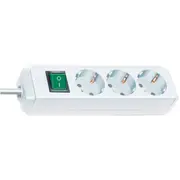 Pagarinātājs 3M Eco-Line H05Vv-F 3G1,5, 10 kontaktligzdas, Brennenstuhl 1152920
