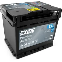 Exide Premium Ea530 12V 53Ah 540A 207X175X190