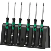 Skrūvgriežu komplekts 2067/6 Torx Bo, Wera 118154