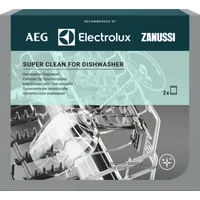 Electrolux Super Clean - attaukotājs trauku mazgājamajām mašīnām, iepakojumā 2 gab.x50g M3Dcp200