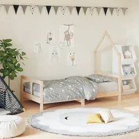 bērnu gultas rāmis, 80X160 cm, priedes masīvkoks