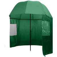 zvejas lietussargs, 300X240 cm, zaļš