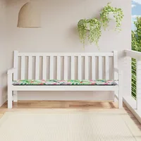 dārza sola matracis, 200X50X3 cm, audums, daudzkrāsains