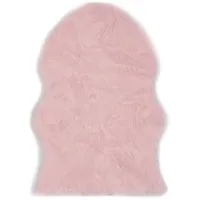 paklājs, 60X90 cm, mākslīga aitāda, rozā