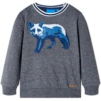 Bērnu džemperis, nevienmērīgi zils, 128