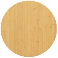 galda virsma, Ø60X2,5 cm, bambuss