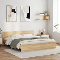 gultas rāmis ar galvgali, koka krāsa, 180X200 cm