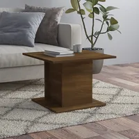 kafijas galdiņš, ozolkoka krāsa, 55,5X55,5X40 cm, skaidu plātne