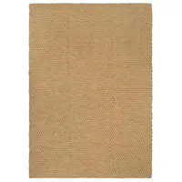 paklājs, taisnstūra, dabiska krāsa, 160X230 cm, džuta