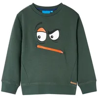 Bērnu džemperis, tumši zaļš, 104