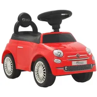 bērnu rotaļu mašīna, Fiat 500, sarkana