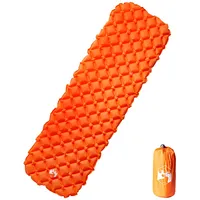 piepūšams kempinga matracis, vienvietīgs, 190X58X6 cm, oranžs