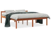 senioru gulta, vaska brūna, 150X200 cm, priedes masīvkoks