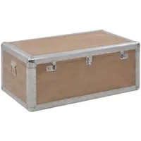 uzglabāšanas kaste, 91X52X40 cm, brūna, egles masīvkoks