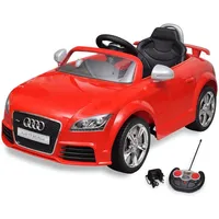 Audi Tt Rs Sēžamā Elektriskā Mašīna Bērniem, Tālvadības Pults, Sarkana