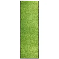 durvju paklājs, mazgājams, zaļš, 60X180 cm