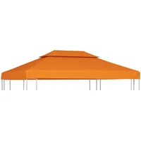 nojumes jumta maiņas pārklājs, 3 x 4 m, 310 g/m², oranžs