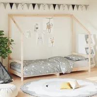 bērnu gultas rāmis, 80X200 cm, priedes masīvkoks