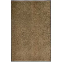 durvju paklājs, mazgājams, brūns, 120X180 cm