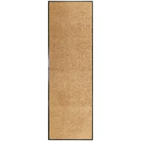 durvju paklājs, mazgājams, krēmkrāsā, 60X180 cm