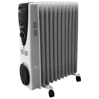 Eļļas radiators 11 kameras Edm 07123 Balts 2500 W