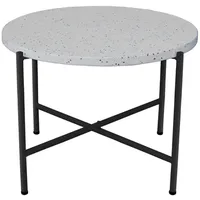 Mazs galdiņš Terrazzo Melns 60 x 45 cm